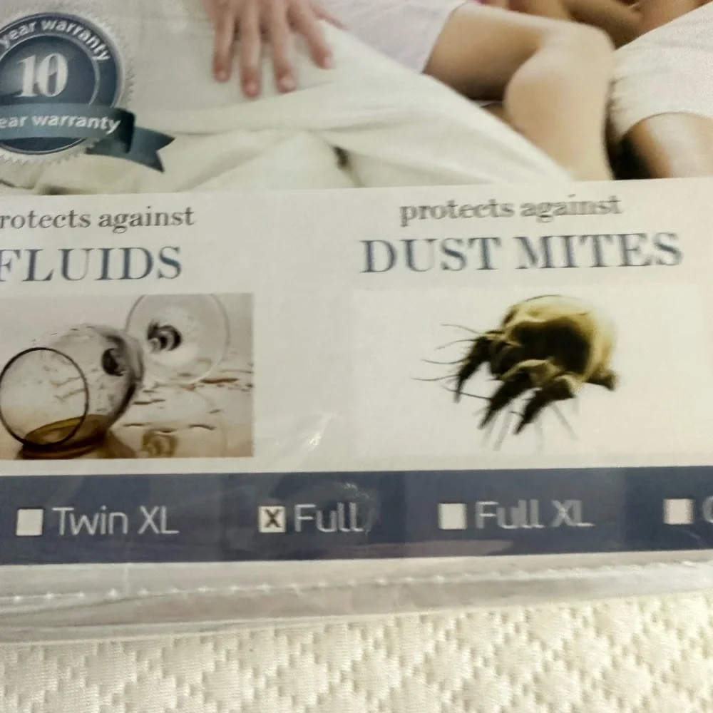 SafeRest 100% Waterproof Full Size Mattress Protector